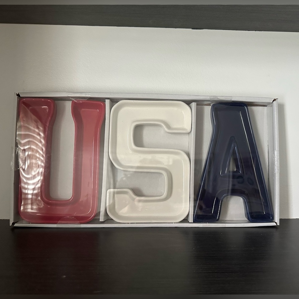 Celebrate It Red, White, and Blue Decorative Letters